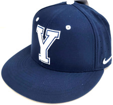 NEW Brigham Young BYU Cougars Nike True Navy Blue Flat Bill Cap Hat Adult 7 3/8