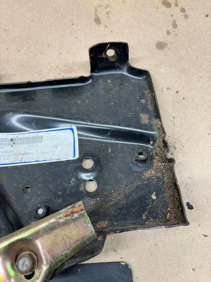 Nuevo Chevrolet Camaro Firebird 1967 1968 bandeja de batería soporte de montaje Trey Nova 67 Foto 4 de 4