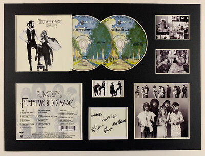 FLEETWOOD MAC - Signed Autographed - RUMOURS - Album Display 2