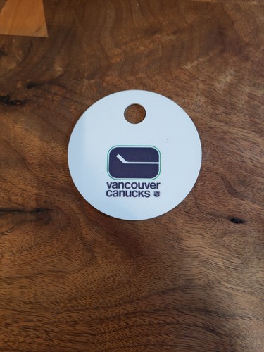 VTG Vancouver Canucks UNITED AIRLINES Luggage Bag Tag Airline Sports Champions - Picture 2 of 2