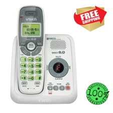Cordless Home Phone with Answering Machine Handset Landline Digital Caller ID