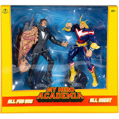 My Hero Academia All Might vs All For One detaillierte 7" Maßstab Actionfigur 2er-Pack - Bild 3 von 3