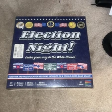 Election Night Board Game-Semper Smart Games BRAND NEW SEALED!!!