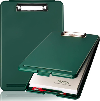 A4 Clipboard File Cover Folder Folio Clip File Clamp Binder Organizer Case 