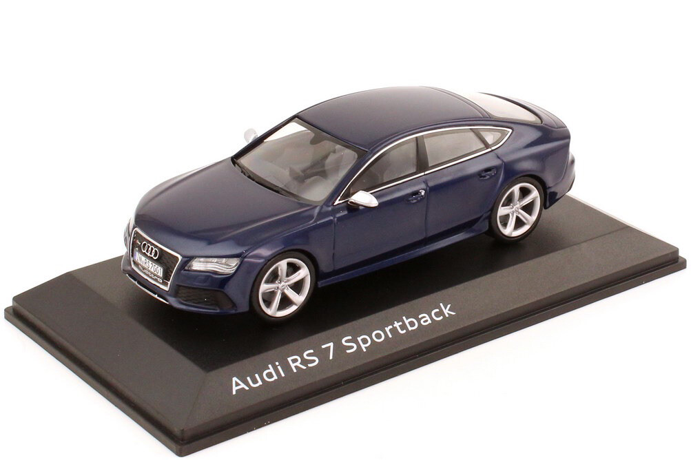 AUDI A7 RS7 4G8 V8 4.0 TFSI SPORTBACK ESTORIL BLUE 1:43 KYOSHO