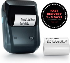 M quina etiquetadora Bluetooth con cinta para oficina, hogar, 2 pulgadas