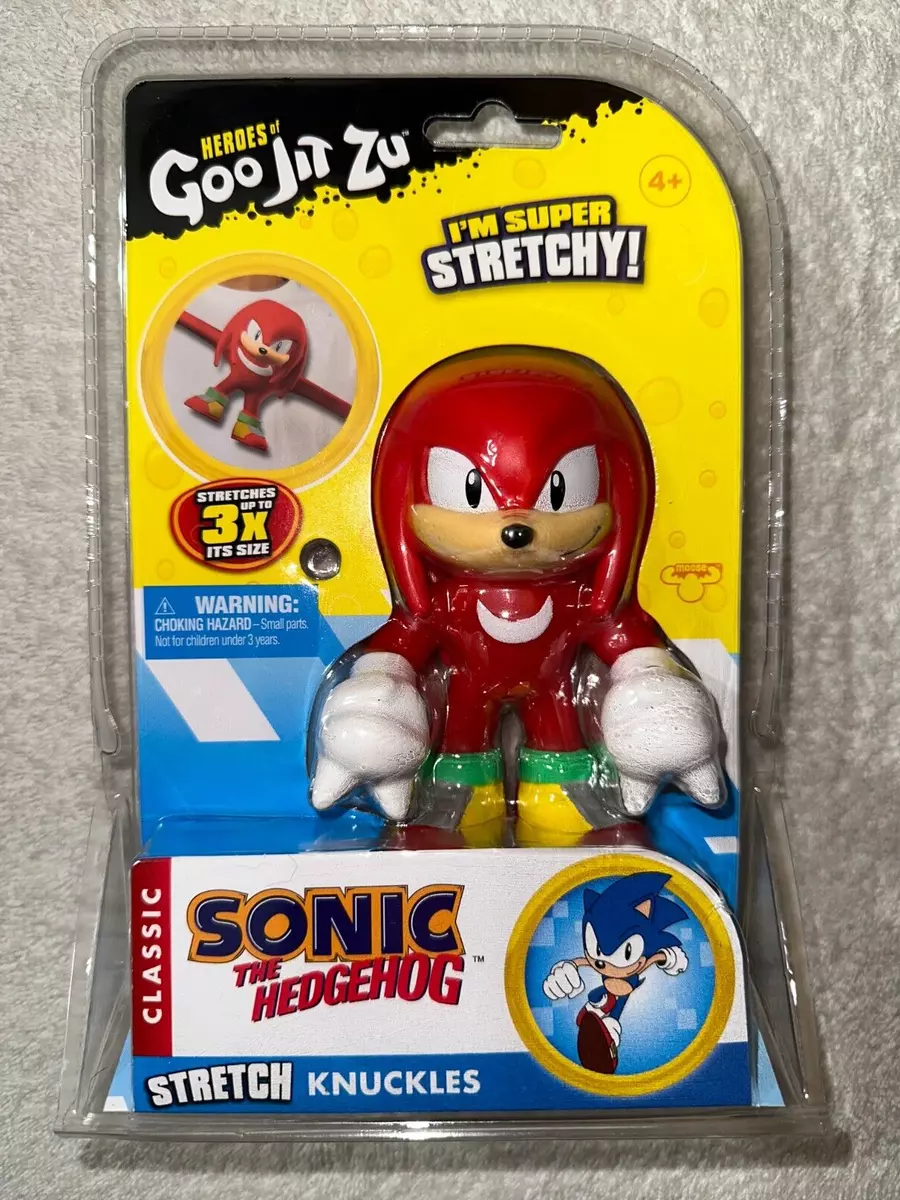 Boneco Sonic Clássico Goo Jit Zu Knuckles