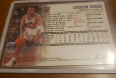 1999-00 Fleer Force Jason Kidd #173 HOF AUTOGRAPHED CARD! | eBay