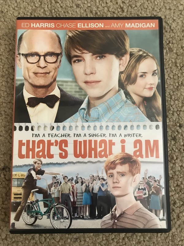 THAT'S WHAT I AM (DVD, 2011) - Ed Harris - Chase Ellison WWE Studios VGC/LN