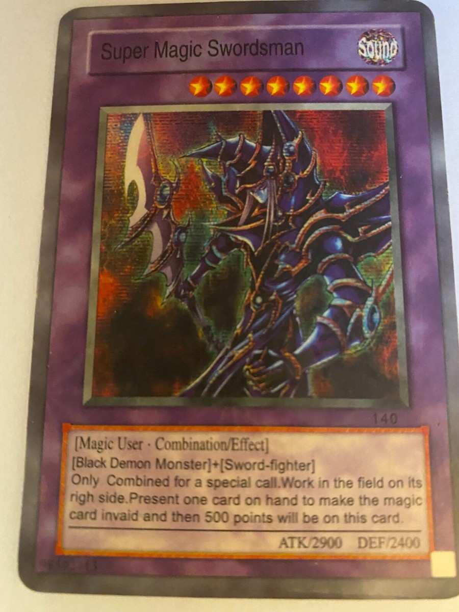 Super Magic Swordsman 140 Yu-Gi-Oh Card - 98502113 | eBay