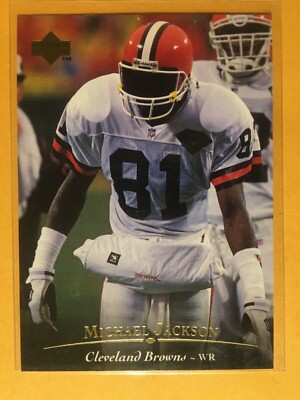 1995 Upper Deck Browns Michael Jackson Football Card #275 | eBay
