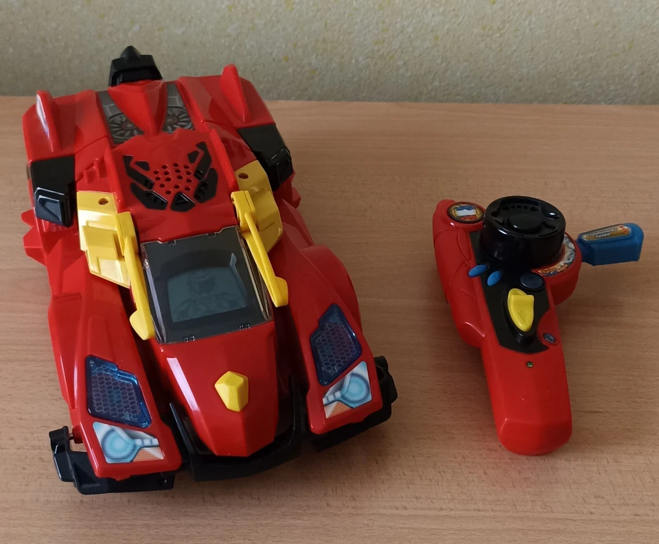 Vtech - Switch And Go Dinos Turbo - Voiture Télécommandé Transformable - Photo 3/4