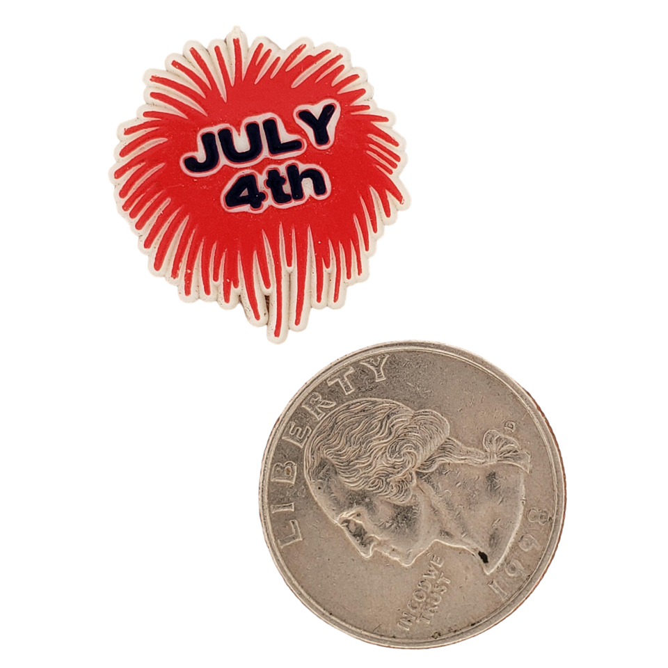 Vintage July 4th Plastic Lapel Hat Pin eBay