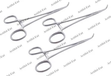 NEGUS Gall Duct Forceps Curved 19 CM 3 pcs # 115910277