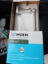 Moen Retreat Pivoting Toilet Paper Holder BRUSHED NICKEL DN8308BN