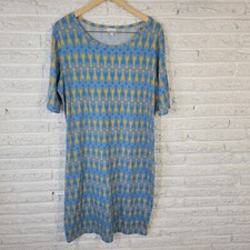 Lularoe Womens Dress 3XL Plus Short Sleeve Bl...
