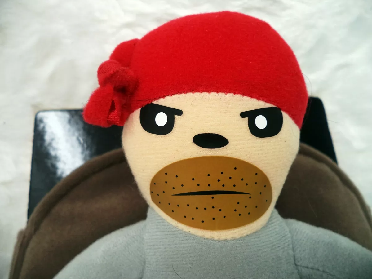 Top paw top monkey dog toy
