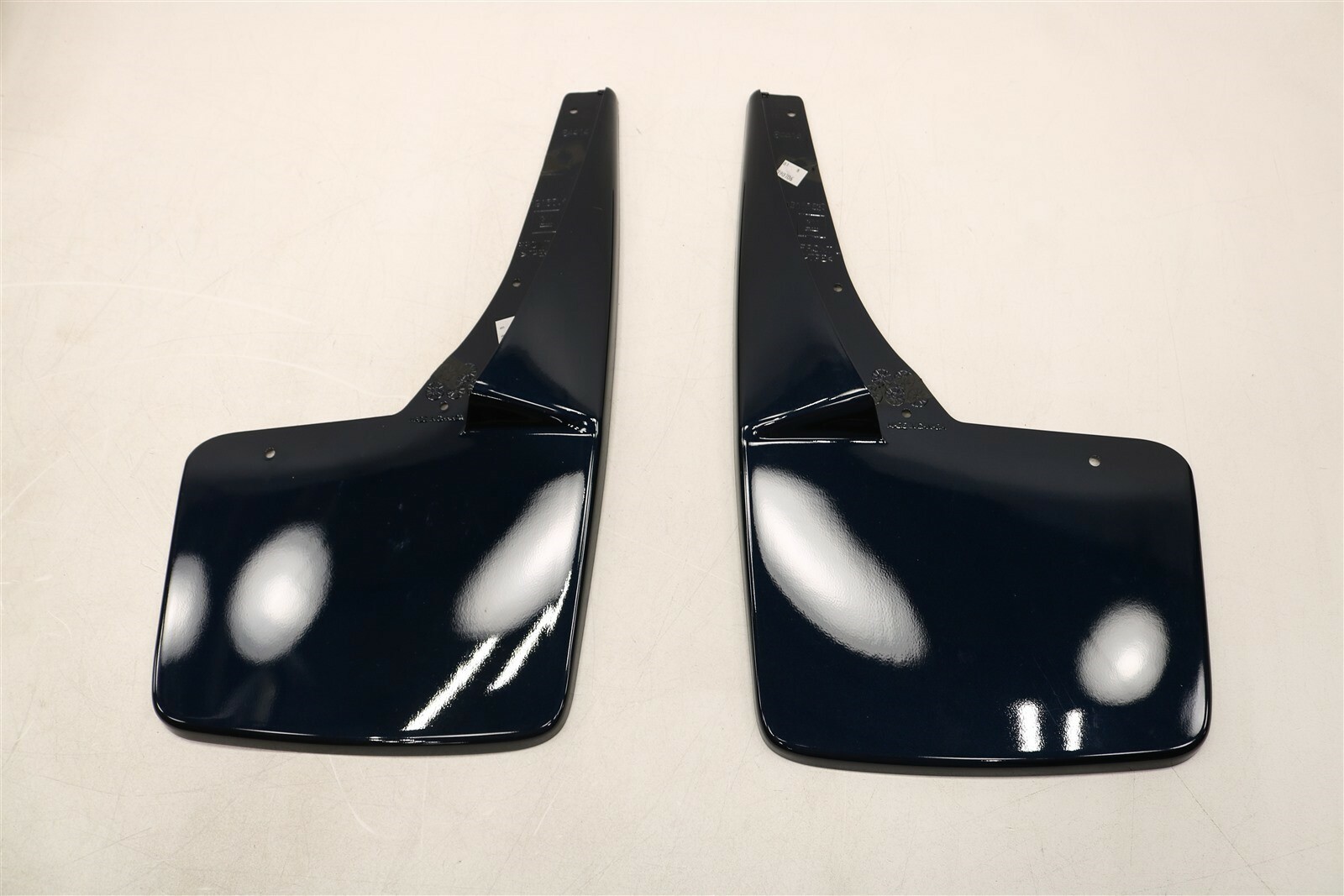 NEW OEM GM Front Molded Splash Guards Blue 19165825 Suburban Tahoe