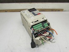 YASKAWA CIMR-G7U21P5 VARISPEED G7 VARIABLE SPEED DRIVE USED TAKEOUT NO COVER  