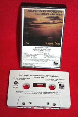 ALPHONSE MOUZON Morning Sun CASSETTE TAPE 1981 Jazz Fusion Drums PAUSA