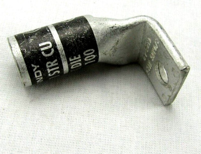 SGL HOLE 1/4'' 90 DEGREE  LUG #0 -YA26-L2-90-10028010