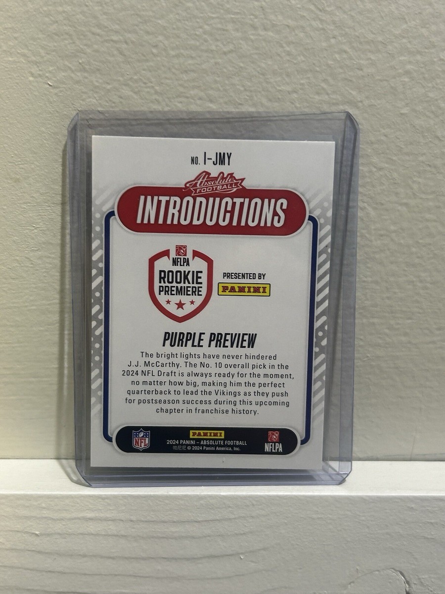 2024 Absolute Football - Introductions #I-JMY Purple Preview J.J.