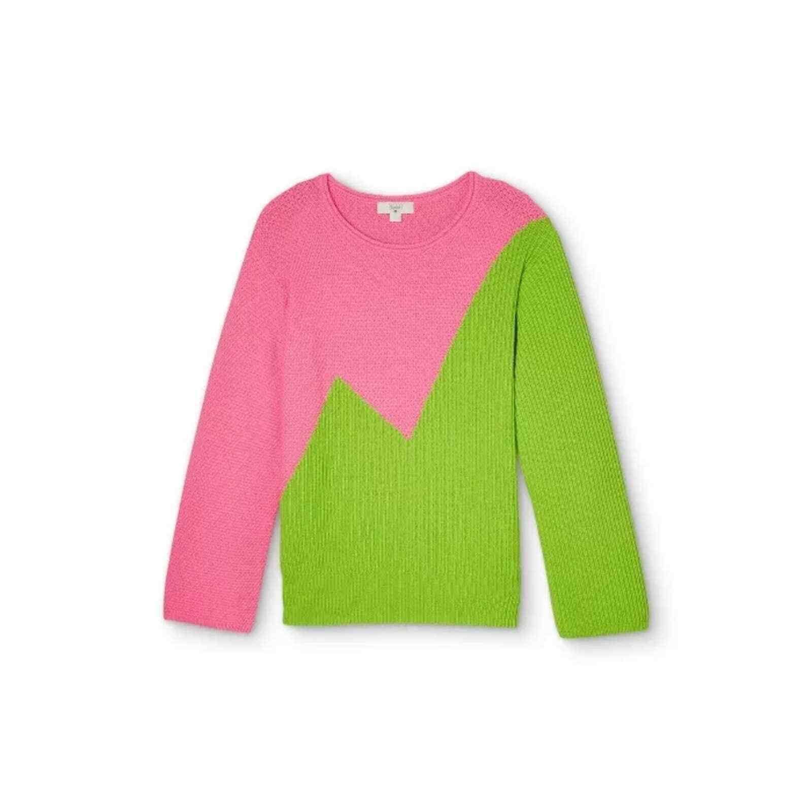 Victor Glemaud x Target Crew neck pink green pullover sweater size medium |  eBay