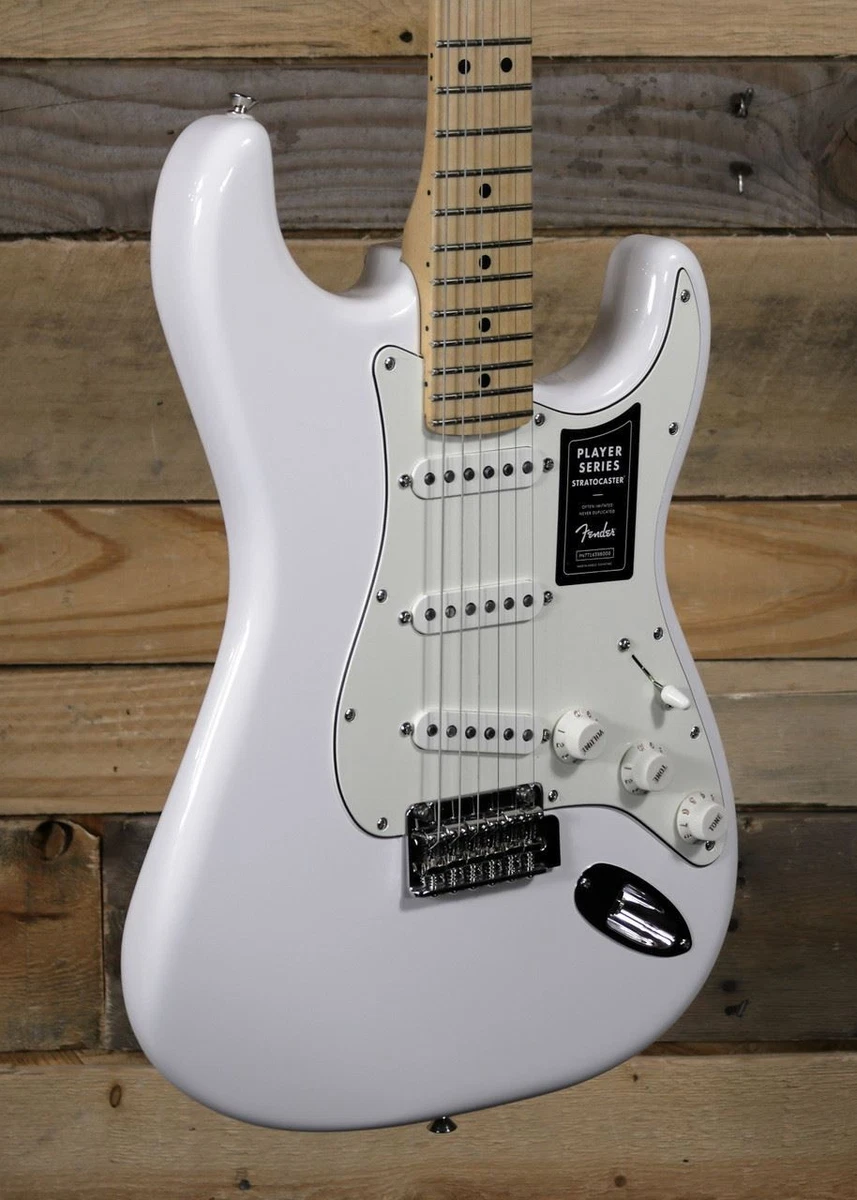 Fender player sale stratocaster white