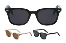 ALEXO HIGH QUALITY POLARIZED CLASSIC SQUARE SUNGLASSES RETRO DESIGNER FASHION