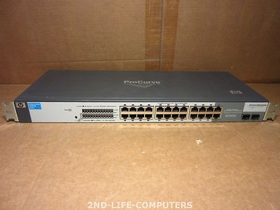 HP ProCurve 1700-24 J9080A - 22x 10/100 2x Gbit  Dual Personality Ports Switch