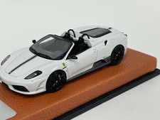 1/43 Tecnomodel Ferrari 430 Scuderia 16M  White Black Stripe 01/10 T-MI-25BA