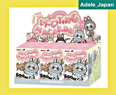 POPMART Labubu Macaron Set of 6 THE MONSTERS Exciting POPMART Labubu Macaron Set of 6 THE MONSTERS Exciting