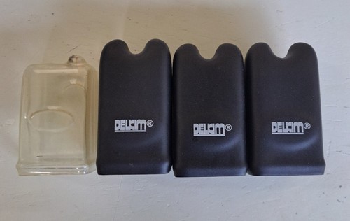 Delkim TXI Plus / Standard Plus / EV Plus Bite Alarm Protective Caps Set 3+1 Excellent! - Picture 2 of 2