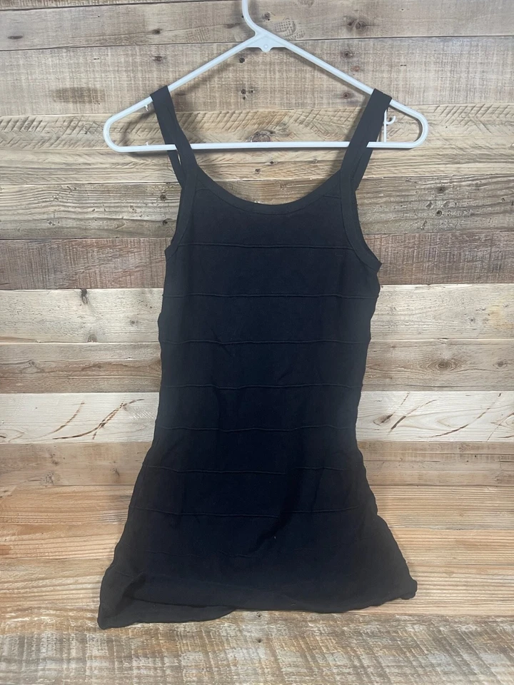 Twenty One Black Women’s (L) Bandage Tube Dress V Neck Sleeveless Bodycon Gown - Image 3 of 3