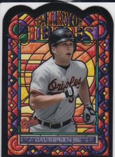 CAL RIPKEN JR. Die-Cut 2013 TOPPS GALLERY OF HEROES Baseball Card $$ MINT RARE!