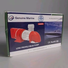 Low Profile Bilge Pump 1100GPH Automatic Stainless Steel DC12V New