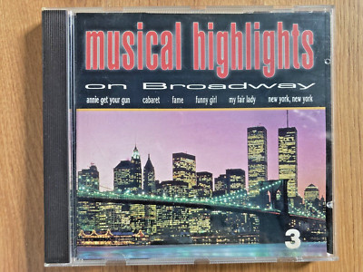 Musical Highlights on Broadway  CD Vol 3 -  Sehr guter Zustand!!