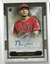 Matt Thaiss 2020 Topps Five Star Auto Autograph Rookie RC