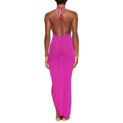 SKIMS SUMMER MESH LACE PLUNGE LONG DRESS | eBay