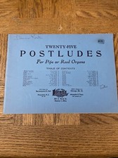 Twenty Five Postludes Song Book