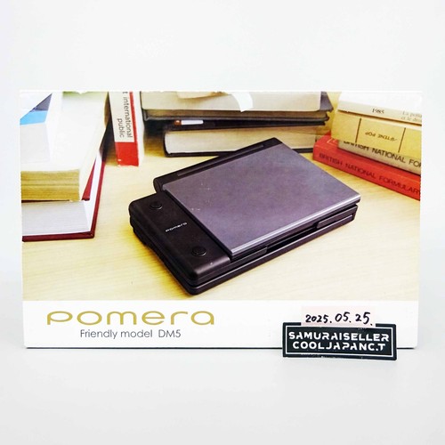 KING JIM Pomera DM5 Digital Memo Compact Lekka klawiatura Cool Black NOWA - Zdjęcie 10 z 16