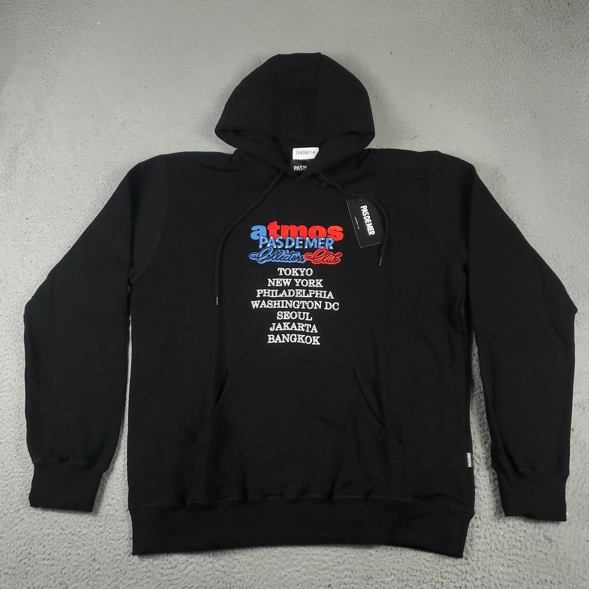 Pas De Mer X Atmos Sweater Mens Large Black PDM Japan