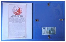 Benito Mussolini discorso posto dell'Italia duce fascismo quadro cornice vetro