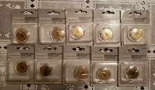 Lot of 10 OakBrook Acrylic Chrome Hot Handle Caps