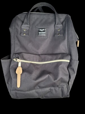 Himawari Waterproof Canvas Laptop Backpack Bag with Side Pockets