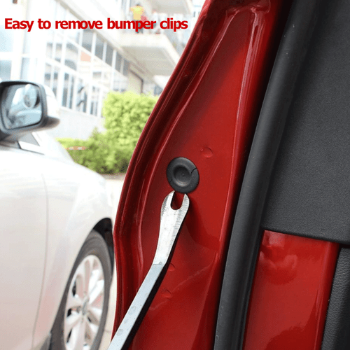 Plastic Trim Removal Pry Tool Set for Car Radio Panel Door Dash Clip Fasteners - Picture 7 of 12