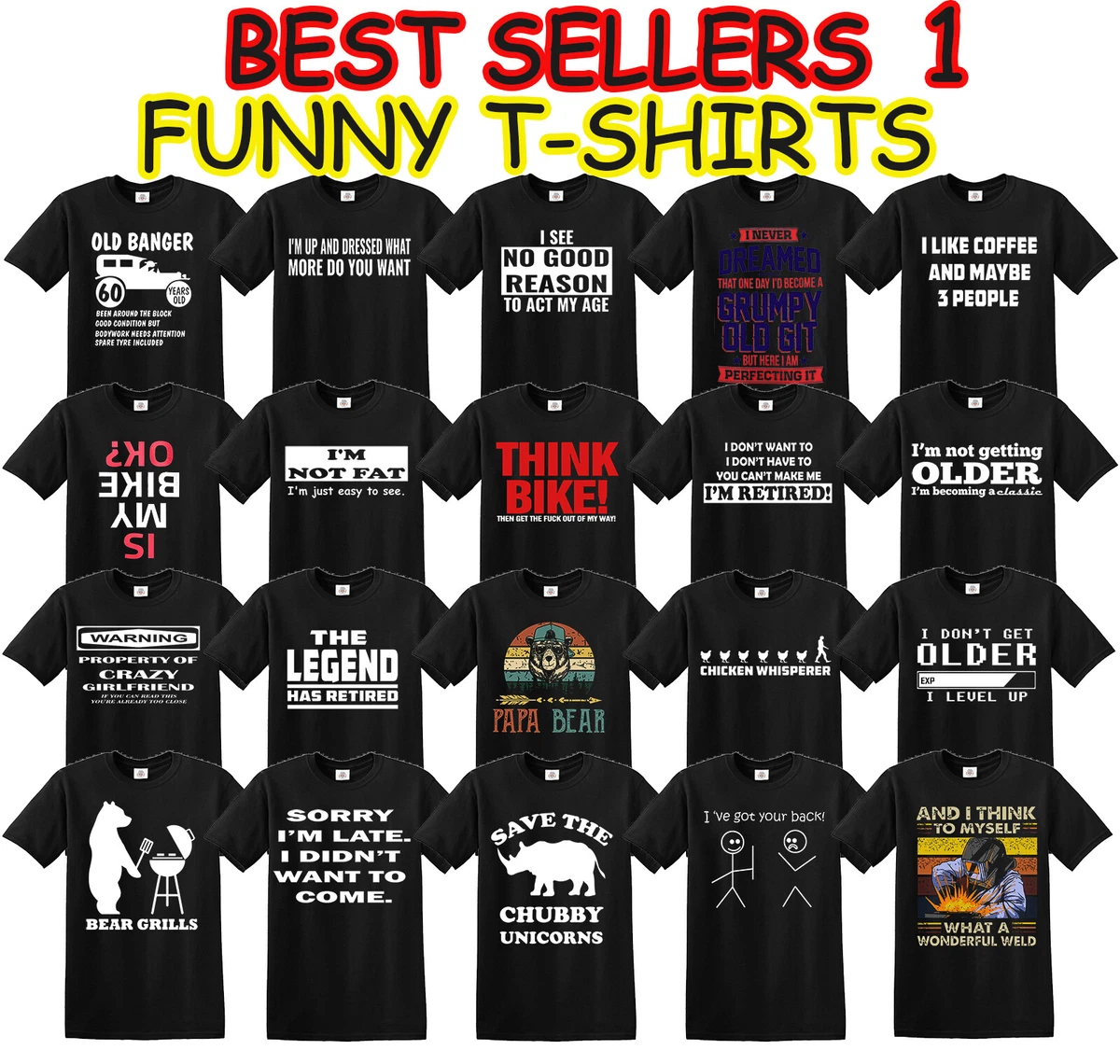 Funny Mens T-Shirts Novelty T shirts Joke T-shirt Christmas gift gifts  Party Top