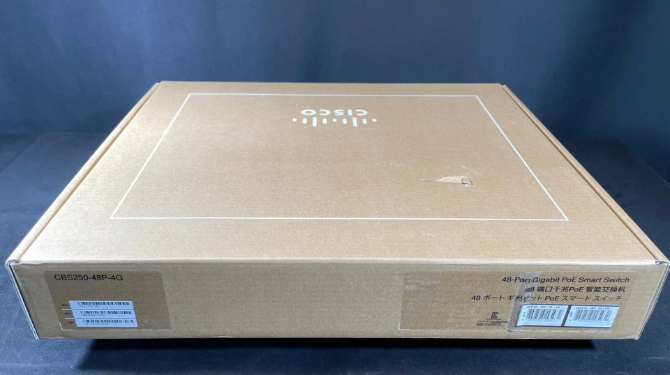 Cisco Refresh CBS250-48P-4G 48 Port PoE  Smart Eligible Gigabit Ethernet Switch - Image 4 of 4