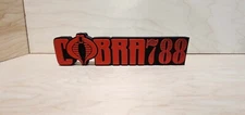 Cobra HISS 788 Display Sign. GI Joe Display sign. Custom signs done as well.