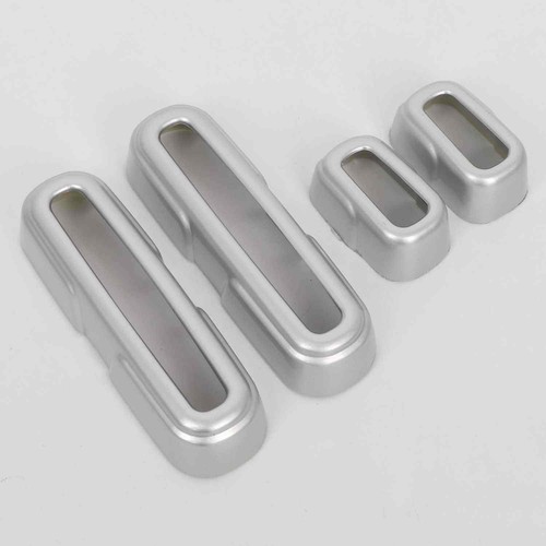 Silver Seat Adjust Handle Button Cover Trim 17-21 For Honda CRV CR-V 4PCS - Picture 2 of 2